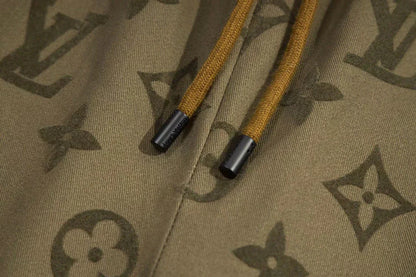 250313 New high quality flocking cotton printed shorts