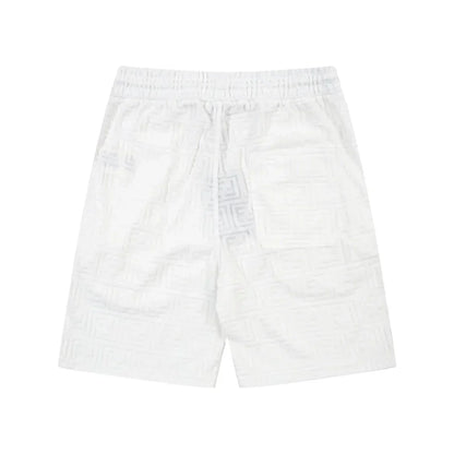 1211 New plaid jacquard towel shorts