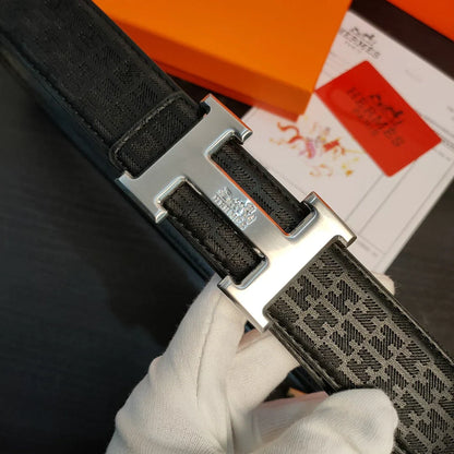 2 Colors printed leather belt