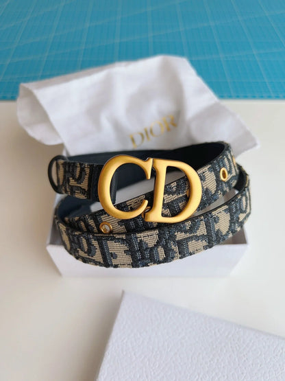 Basket cloth original cowhide belt