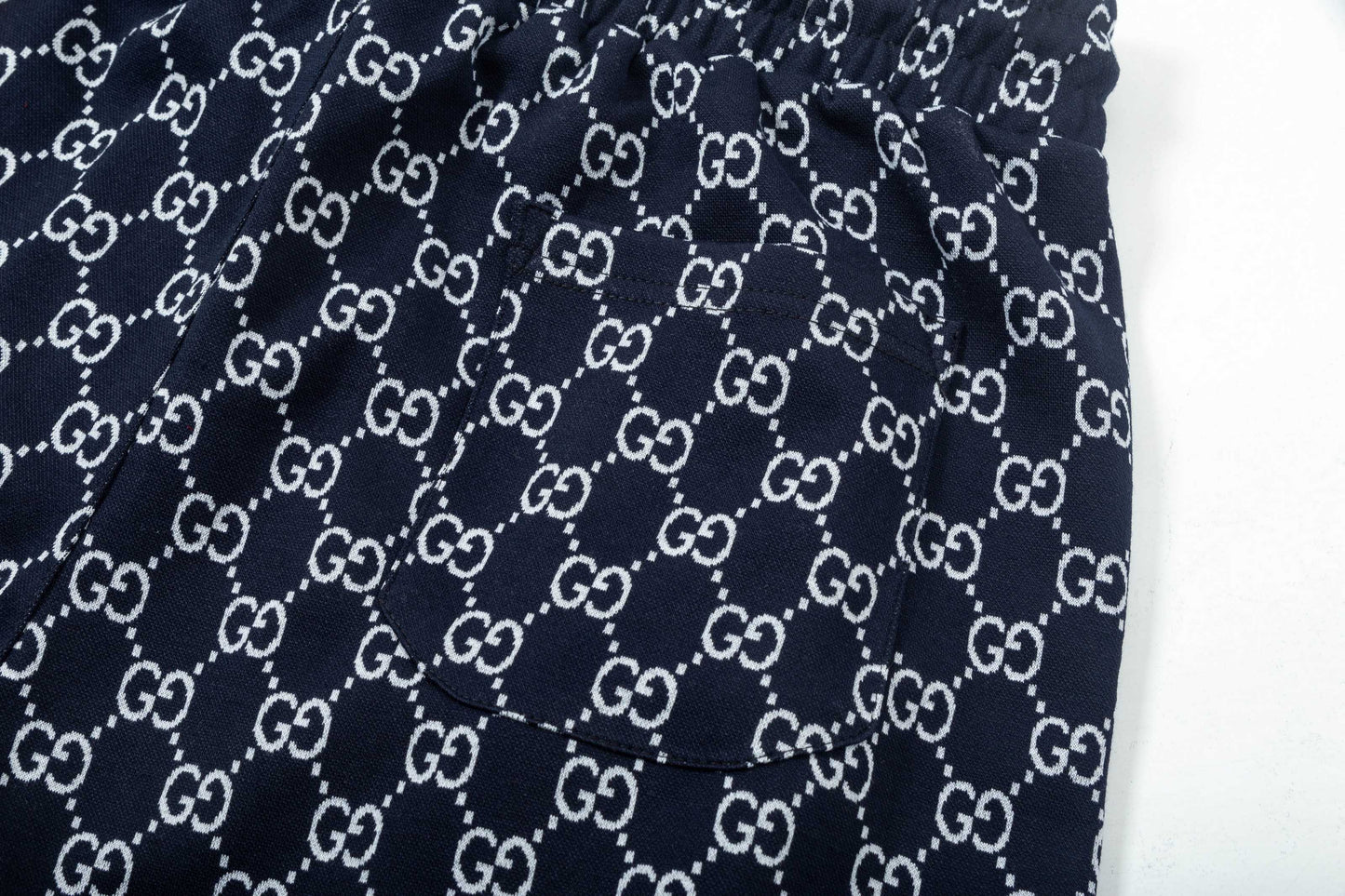 250313 New high quality knitted jacquard full print shorts