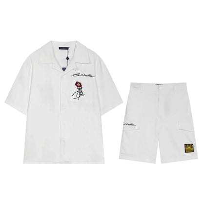 0621 New shirt and shorts suit