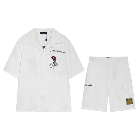 0621 New shirt and shorts suit