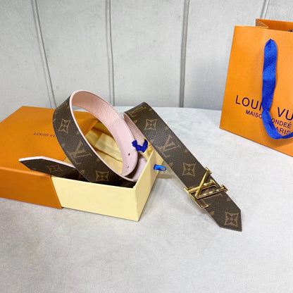 Couple style, reversible, three-color belt available, width 35mm