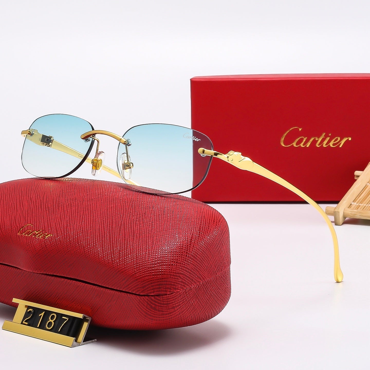 Fashion Oval Stylish Sunglasses 2187