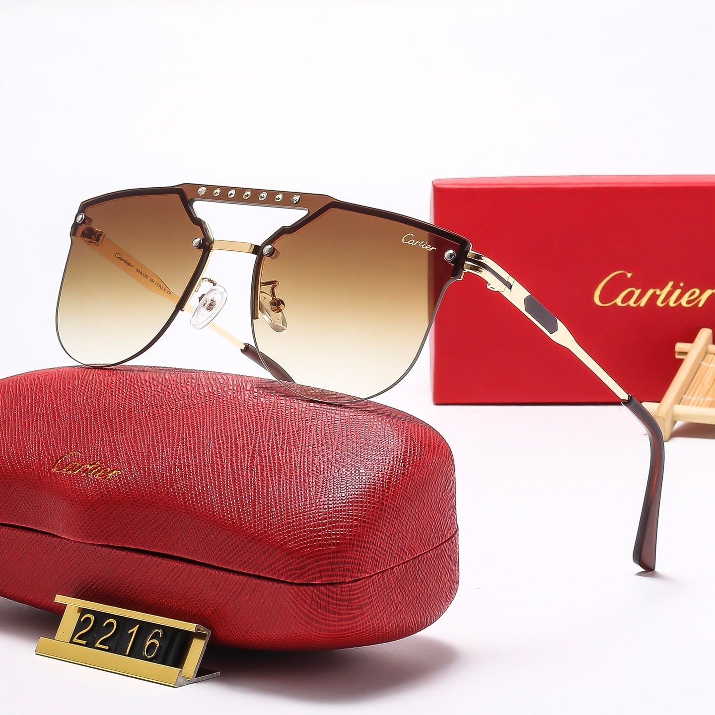 Fashion aviator Sunglasses  2216